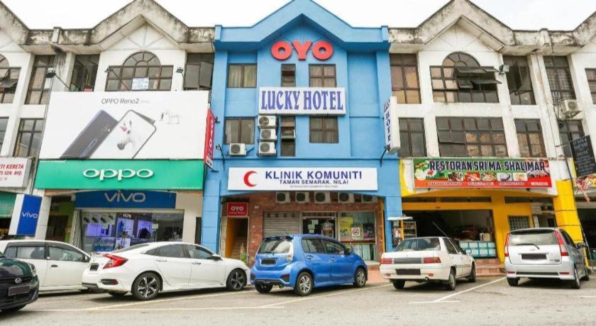 Oyo 89406 Lucky Budget Hotel Nilai Ngoại thất bức ảnh